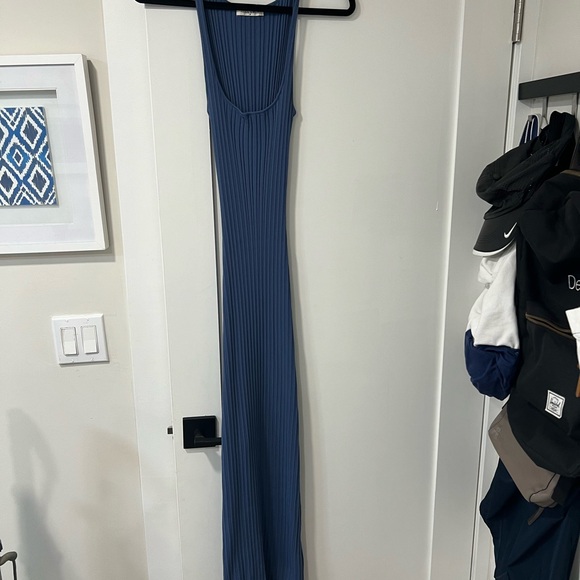 Elce Swim Blue Ribbed Dress - Picture 3 of 5